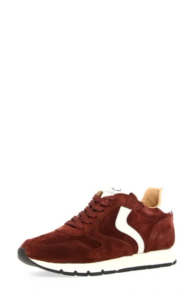 Voile Blanche Julia Sneaker In Burgundy