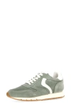 Voile Blanche Woman Sneakers Sage Green Size 10 Goat Skin In Sage White