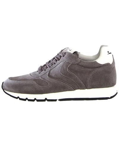 Voile Blanche Julia Suede Sneaker In Gray