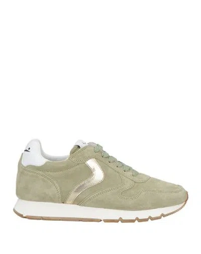 Voile Blanche Julia Woman Sneakers Sage Green Size 8 Goat Skin
