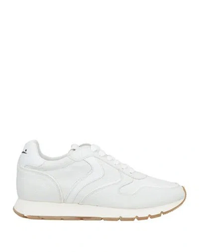 Voile Blanche Julia Woman Sneakers White Size 7 Calfskin