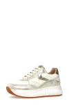 Voile Blanche Lana Fresh Platform Sneaker In Platinum White