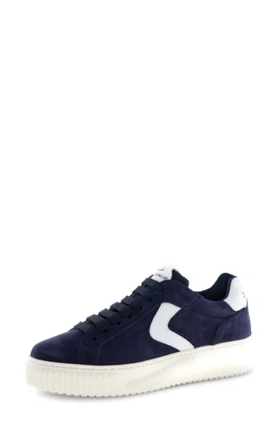 Voile Blanche Lipari Piped Sneaker In Blue