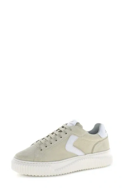 Voile Blanche Lipari Piped Sneaker In Transparent