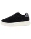 Voile Blanche Lipari Suede Sneaker In Multi