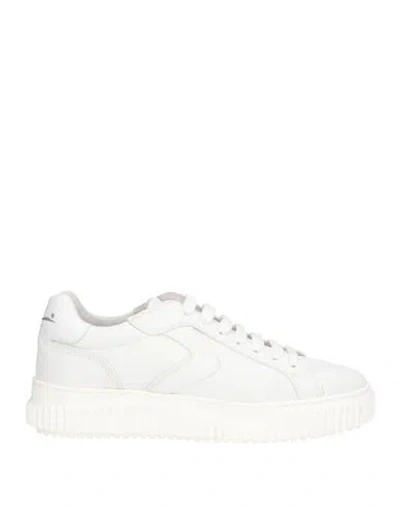 Voile Blanche Lipari Woman Sneakers White Size 7 Leather