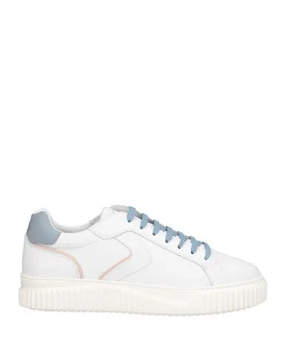 Voile Blanche Lipari Woman Sneakers White Size 8 Leather