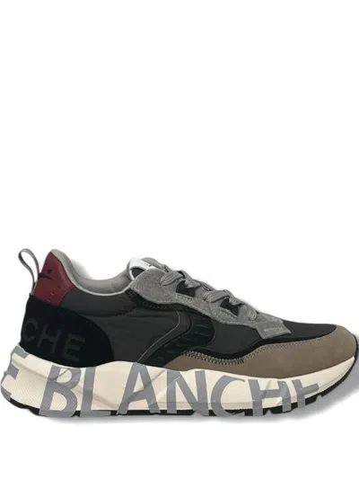 Voile Blanche Logo Lettering Club01 Trainers In Black