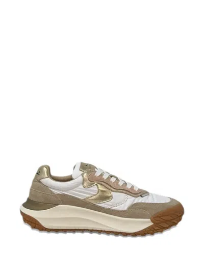 Voile Blanche Low Top Sneakers In Brown