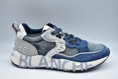 Voile Blanche Low-top Sneakers For Men In Blue