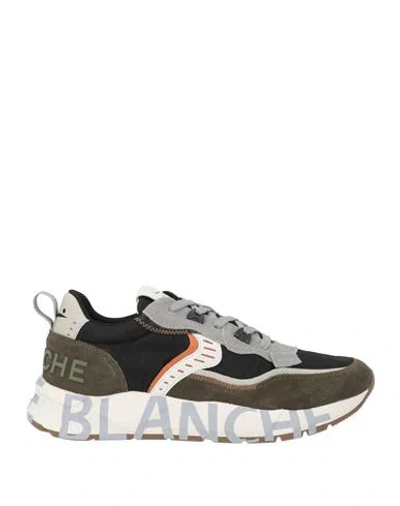 Voile Blanche Man Sneakers Black Size 10 Leather, Nylon