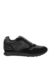 Voile Blanche Man Sneakers Black Size 13 Calfskin In Black