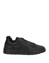 Voile Blanche Man Sneakers Black Size 8 Leather In Black