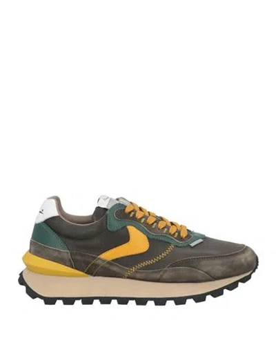 Voile Blanche Man Sneakers Dark Green Size 9 Goat Skin