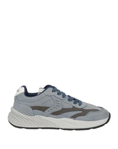 Voile Blanche Man Sneakers Grey Size 10 Leather In Multi