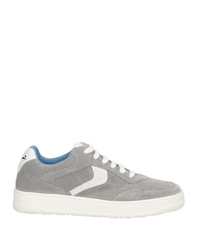 Voile Blanche Man Sneakers Grey Size 9 Leather