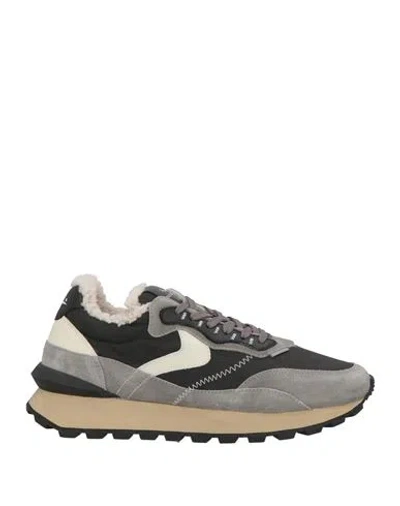 Voile Blanche Man Sneakers Grey Size 9 Leather In Gray