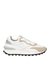 Voile Blanche Man Sneakers Grey Size 9 Leather, Nylon In Multi