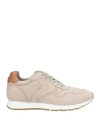 Voile Blanche Man Sneakers Grey Size 9 Leather, Textile Fibers