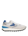 Voile Blanche Man Sneakers Light Grey Size 13 Leather, Textile Fibers In Grey
