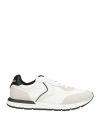 Voile Blanche Man Sneakers Light Grey Size 9 Leather, Textile Fibers In Gray