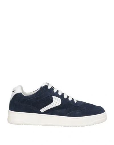 Voile Blanche Man Sneakers Midnight Blue Size 9 Leather