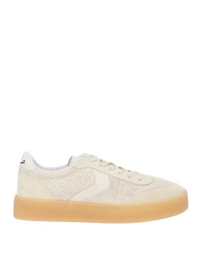 Voile Blanche Man Sneakers Off White Size 9 Leather