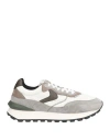 Voile Blanche Man Sneakers White Size 9 Leather, Nylon