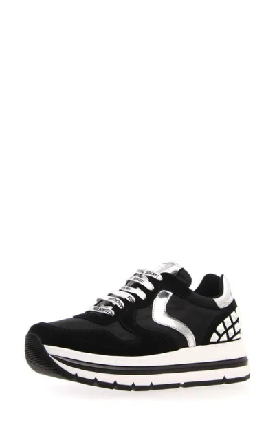 Voile Blanche Maran Platform Sneaker In Black White