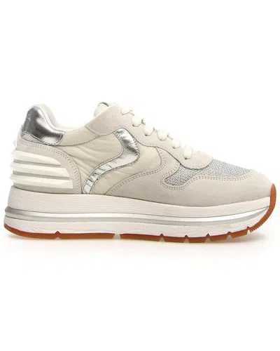 Voile Blanche Maran Powerr Leather Sneaker In White