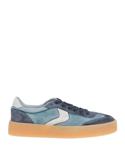 Voile Blanche Mind 02 Man Sneakers Slate Blue Size 10 Leather