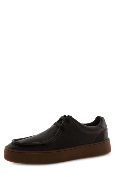 Voile Blanche Mind Leather Moc Toe Shoe In Multi
