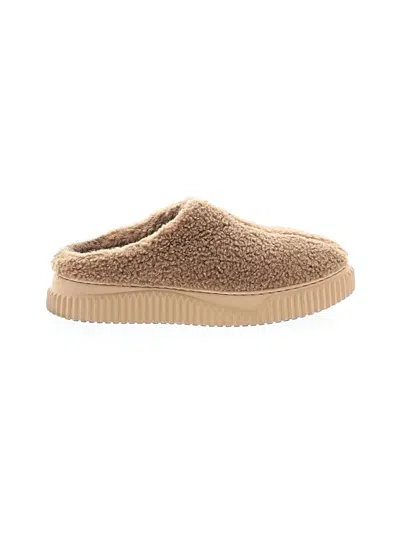 Pre-owned Voile Blanche Mule/clog In Tan
