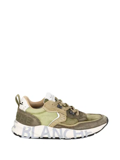 Voile Blanche Panelled Lace-up Sneakers In Multi