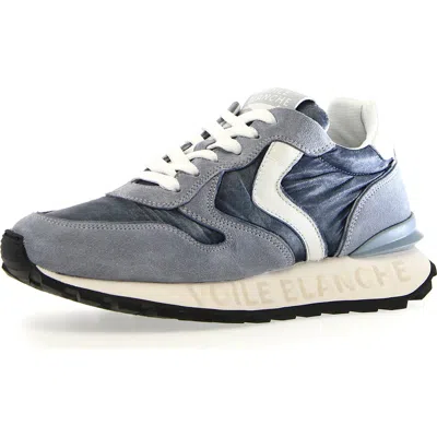 Voile Blanche Paris Race Sneaker In Cloud Grey Blue