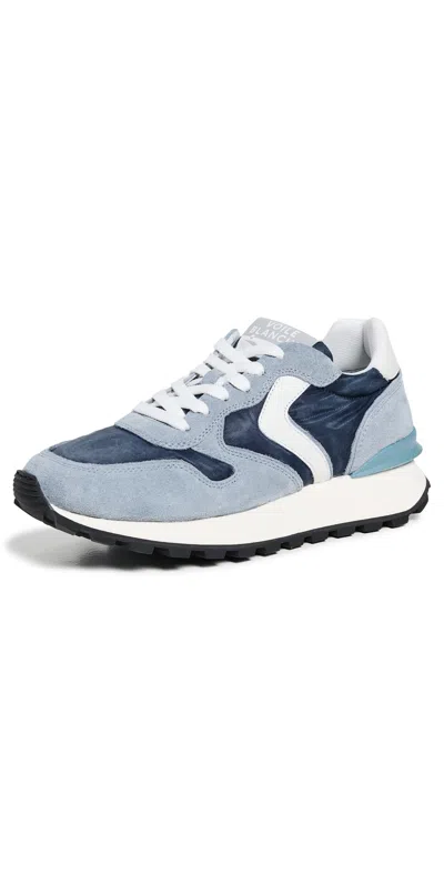 Voile Blanche Paris Race Sneakers Cloud Grey Blue