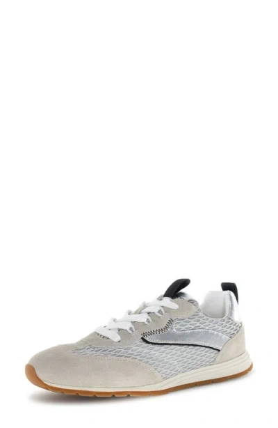 Voile Blanche Play Mesh Sneaker In Gray