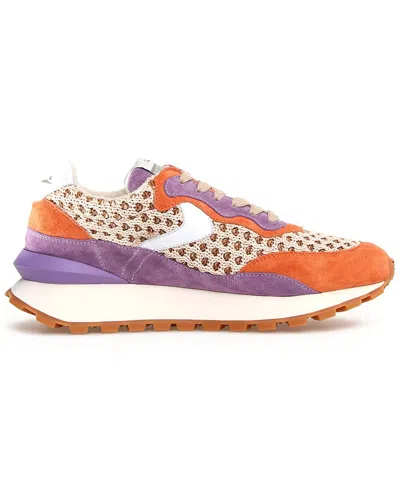 Voile Blanche Qwark Hype Easy Suede Sneaker In Multi
