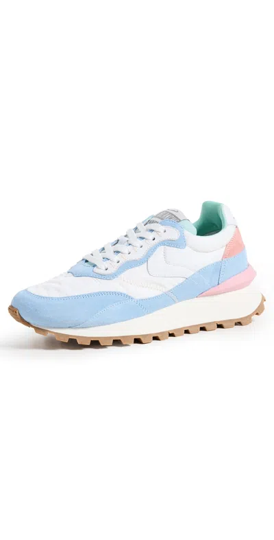 Voile Blanche Qwark Hype Trainers Sky Blue-white-carn In Sky Blue White