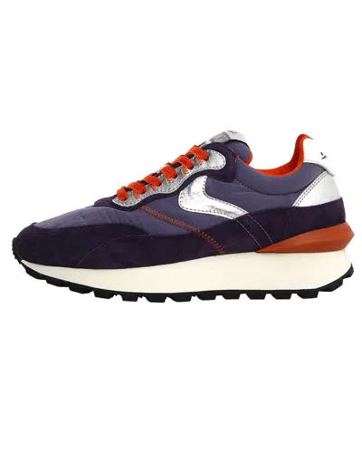 Voile Blanche Qwark Hype Suede Sneaker In Purple