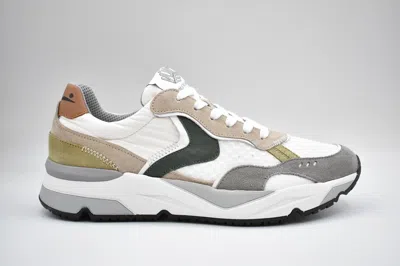 Voile Blanche Sail Blanche Flat Shoes For Men In White