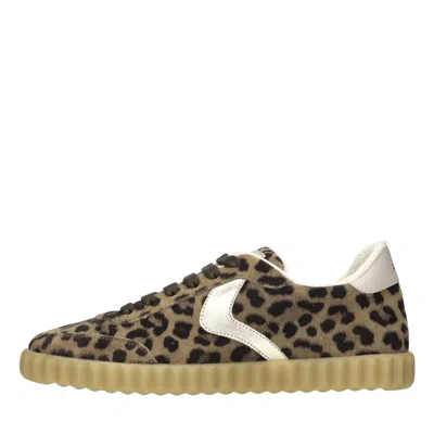 Voile Blanche Sneakers In Animal Print