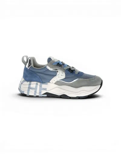 Voile Blanche Sneakers Azure In Multi