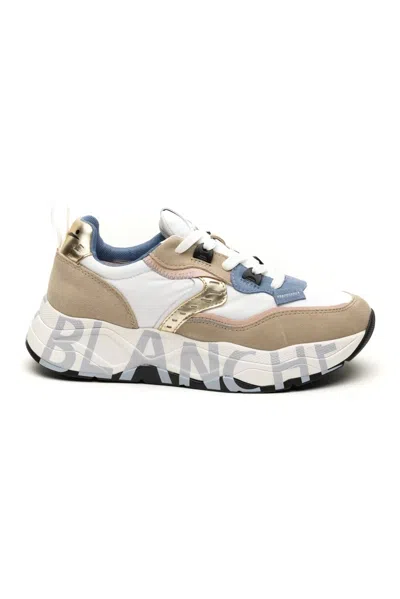Voile Blanche City Chic Edition Club Sneaker In Beige Chiari E Naturali