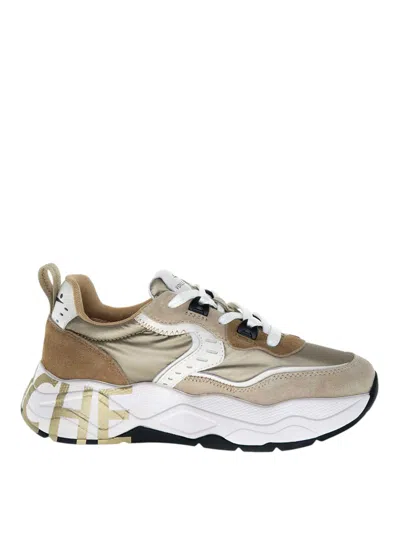 Voile Blanche Sneakers Beige In Multi