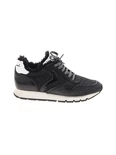 Pre-owned Voile Blanche Sneakers In Black