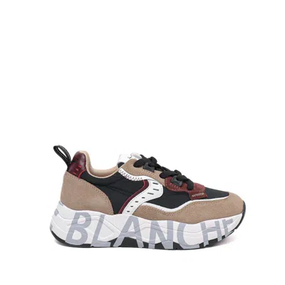 Voile Blanche Sneakers Brown In Burgundy