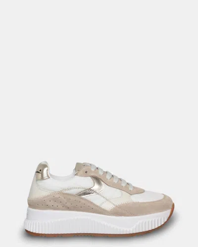 Voile Blanche Sneakers  Mod. Lana Fresh - Light Beige/white In Sand