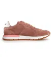 Voile Blanche Storm Leather Sneaker In Brown