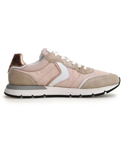 Voile Blanche Storm Leather Sneaker In Multi